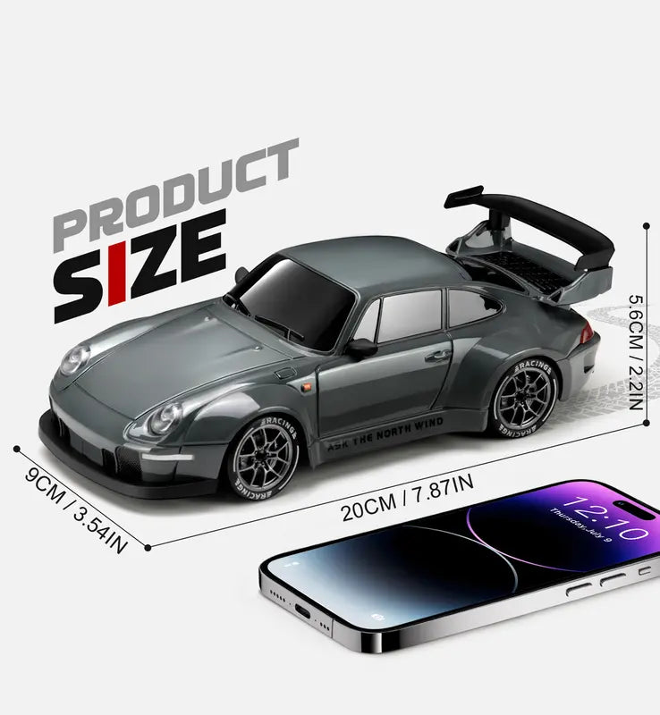 1:24 Scale 4WD Remote Control Car For 3-15,RC Drift Car with LED