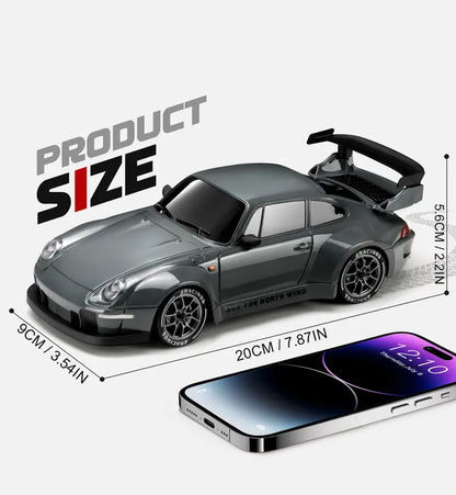 1:24 Scale 4WD Remote Control Car For 3-15,RC Drift Car with LED