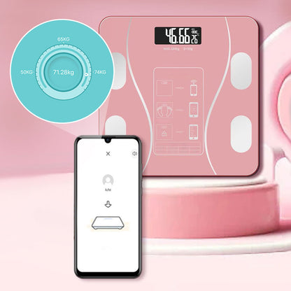 Smart BMI Digital Wireless Weight Scales with LCD Display