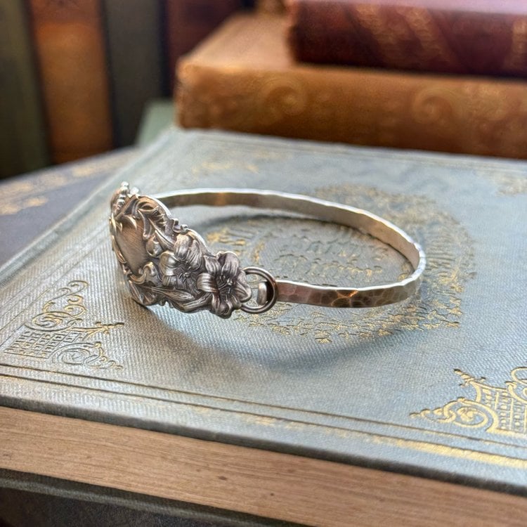 Handmade Spoon Bangle - Crafted by Vintage Spoon