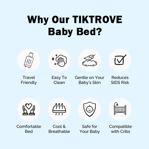 TIKTROVE™ -  The Ultimate Baby Bed