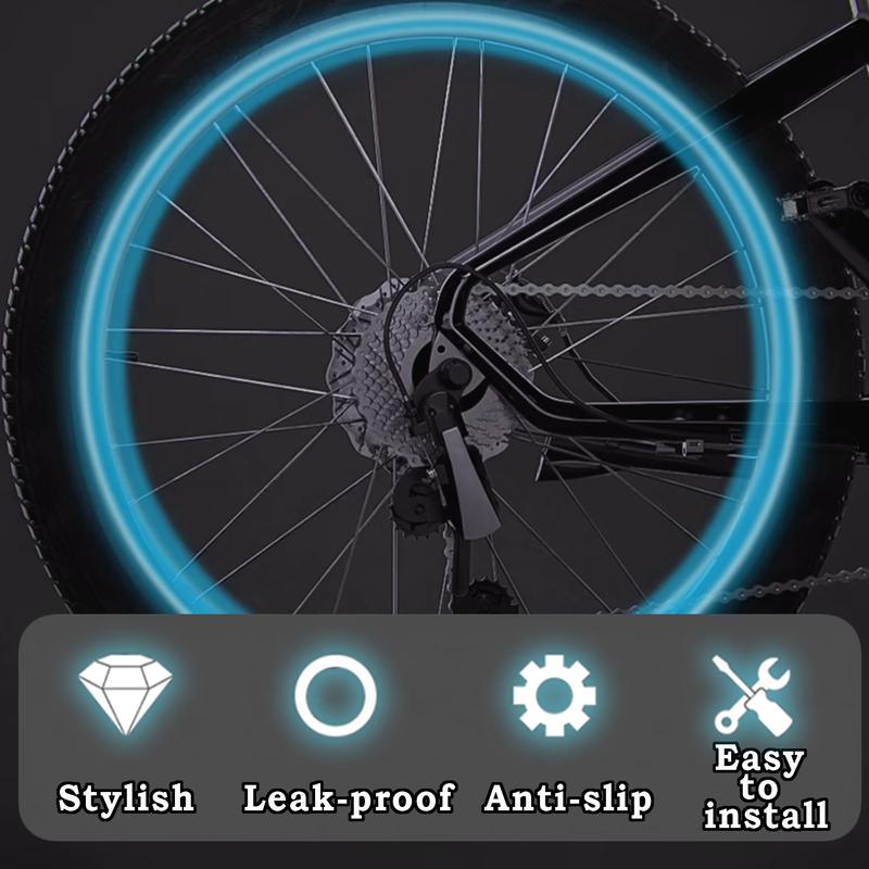 16PCS Glow-in-the-Dark Car Tire Valve Cap Set