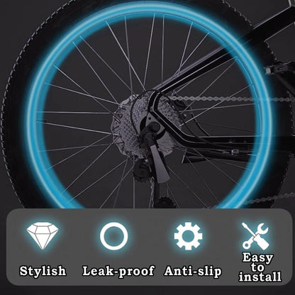 16PCS Glow-in-the-Dark Car Tire Valve Cap Set