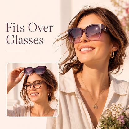 Polarized Fit-Over Sunglasses with Lightweight Comfort
