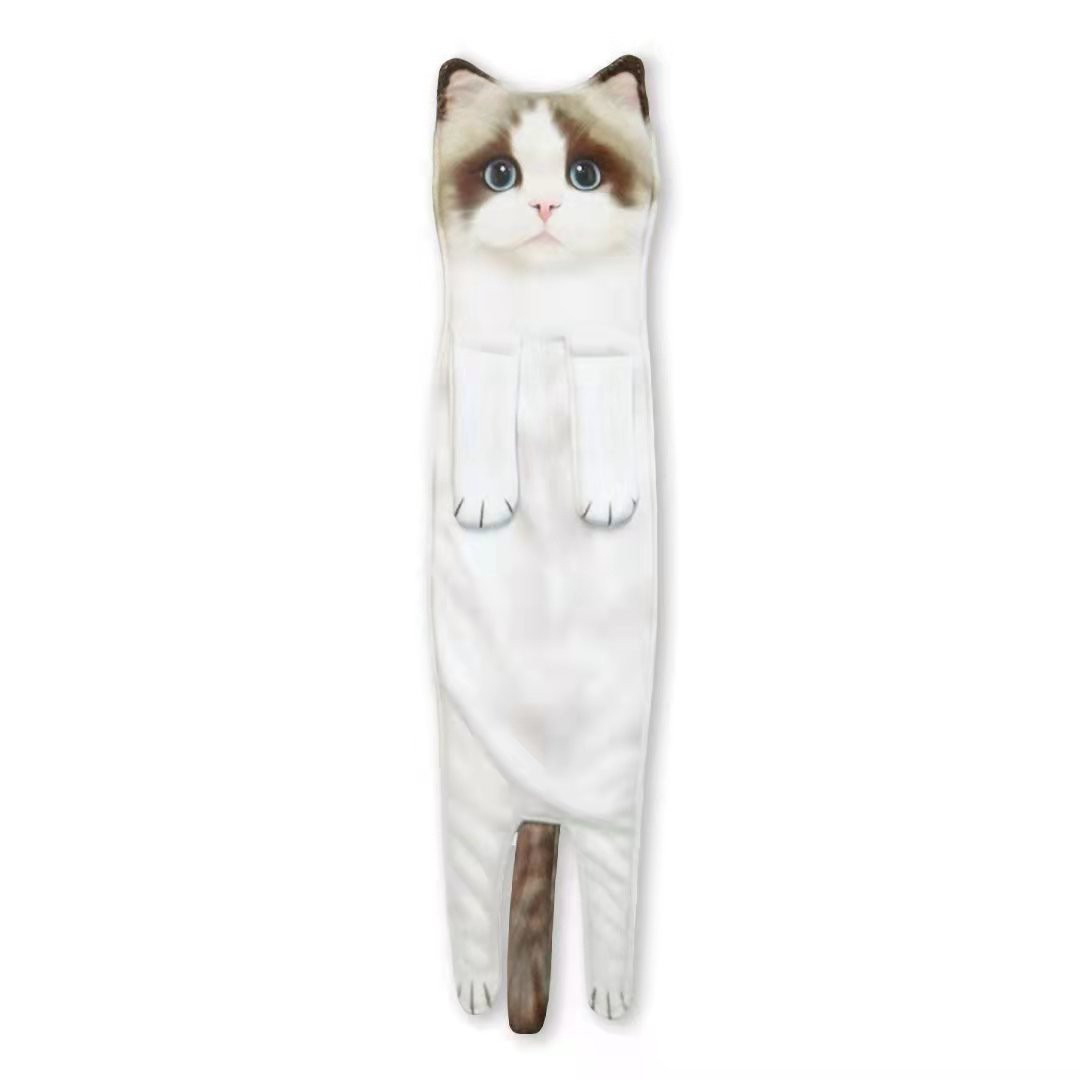 🎁 Early Christmas Sale🎅 Funny Cat Hand Towels