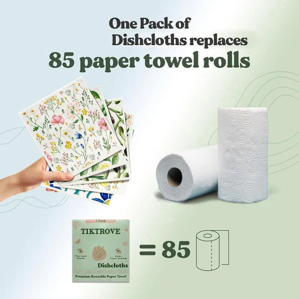 Dishcloths for Kitchen & Cleaning | 5 Pack