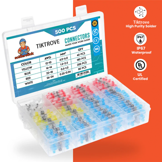Tiktrove Waterproof Solder Wire Connector Kit