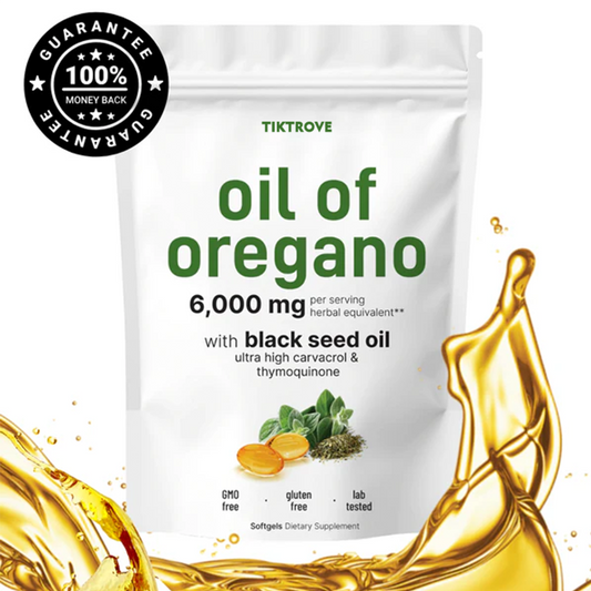 Oil of Oregano with Black Seed Oil Softgels