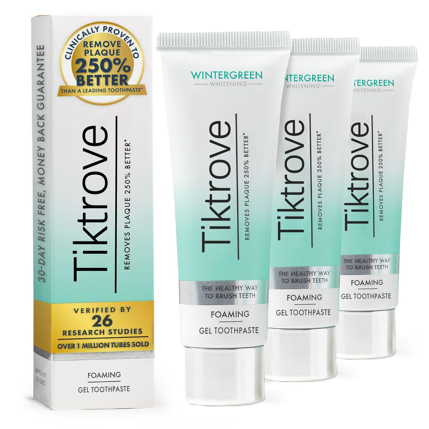 Tiktrove Wintergreen Gel Toothpaste