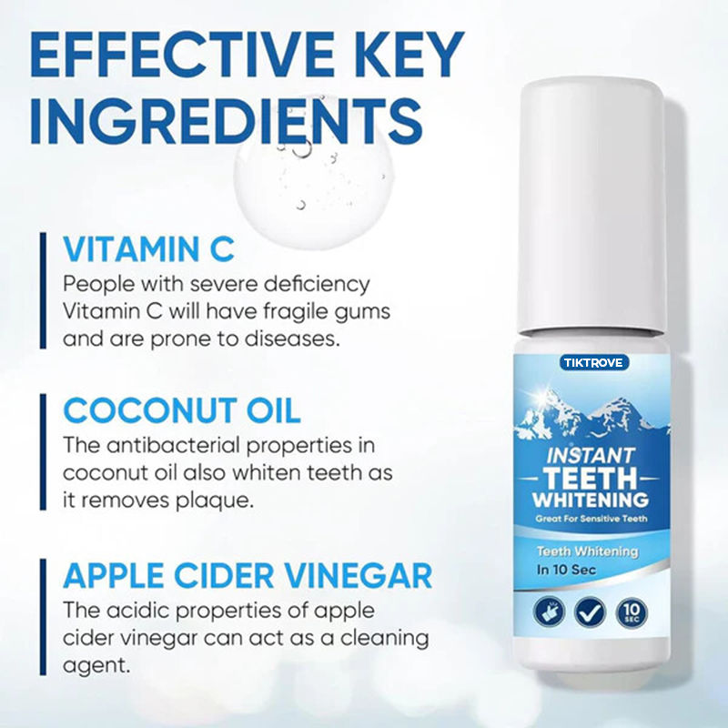 Instant Teeth Whitening Paint