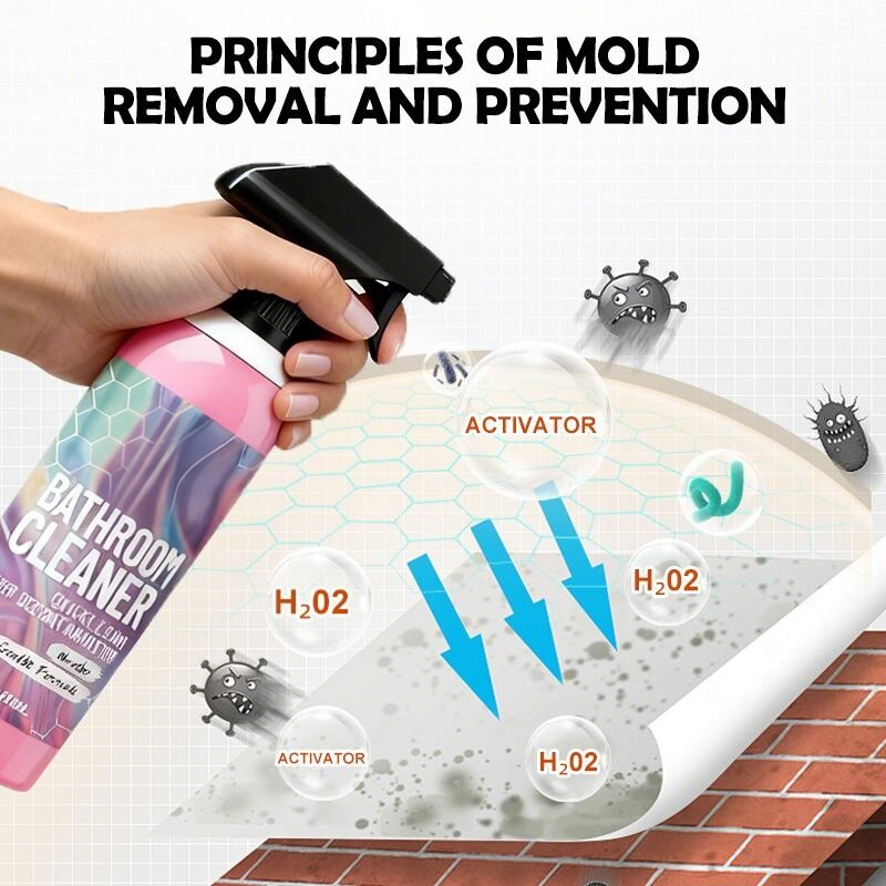 ✨ Bathroom Cleaner: Sparkle in Seconds, No Harsh Fumes