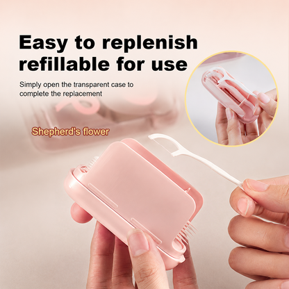 Portable Automatic Pop-up Dental Floss Box