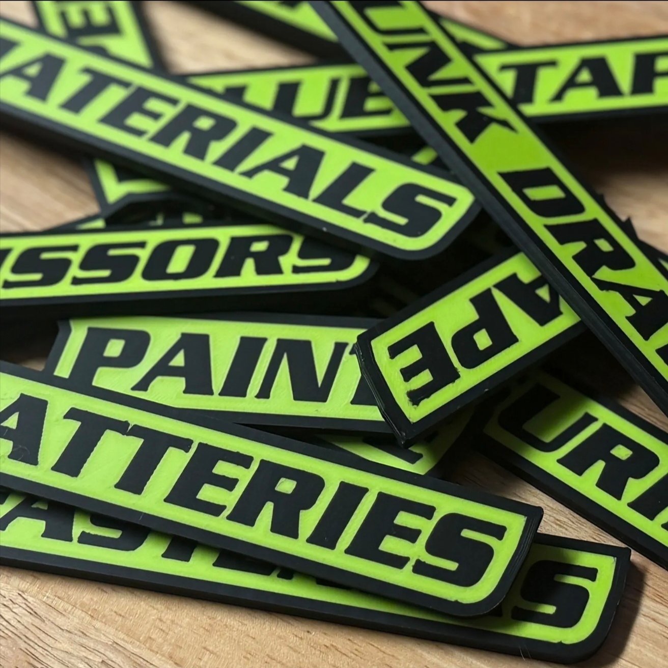 🔥12 Pack of  Magnetic Toolbox Labels🔩