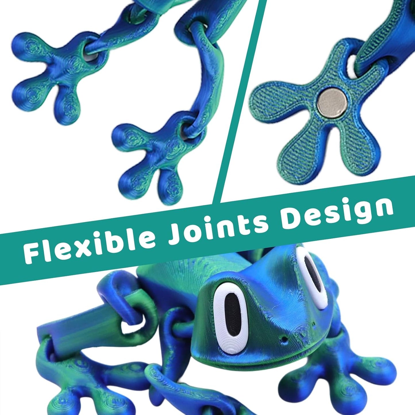?3D Printed Magnet Frog Toy