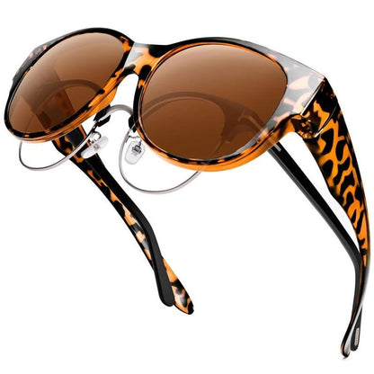 2025 New Polarized UV400 Protection Trendy Round Cat-eye Sunglasses ️