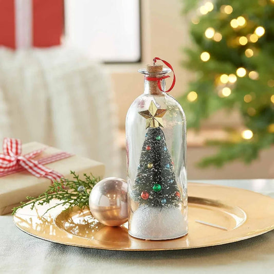 🔥Mr. Christmas  Christmas Tree Message In A Bottle