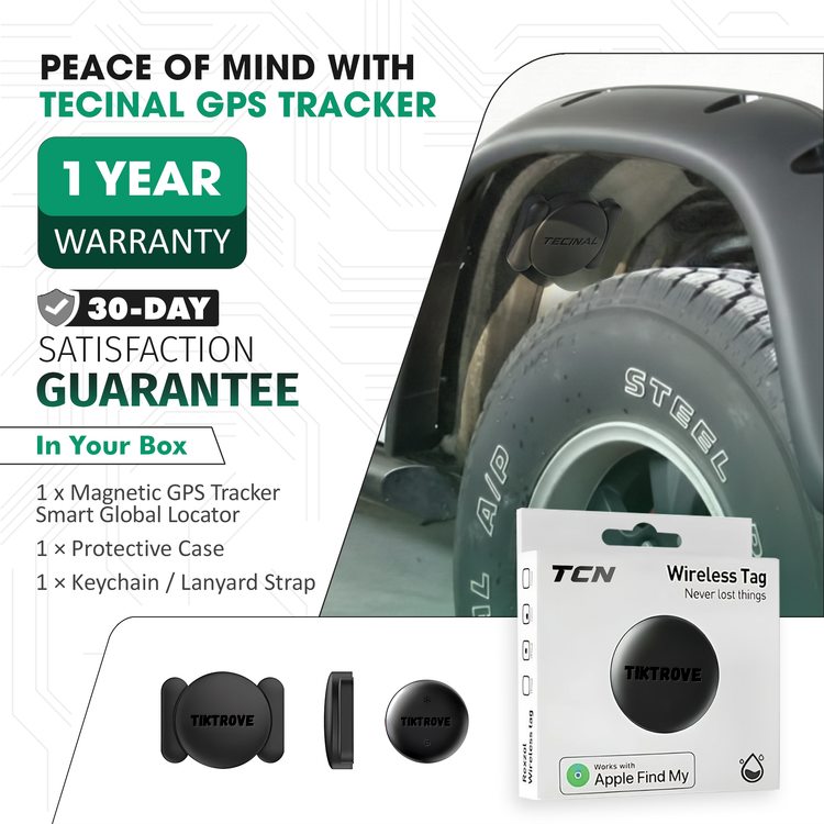 TIKTROVE Magnetic GPS Tracker