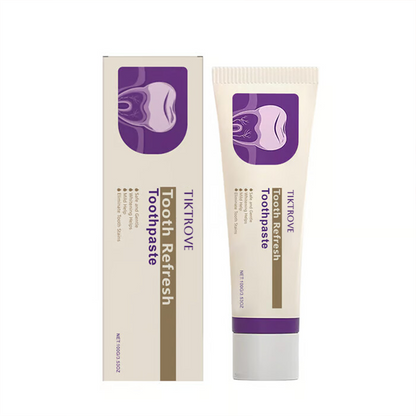 Tiktrove Toothpaste, Fresh Breath, Natural Ingredients, Gentle Care