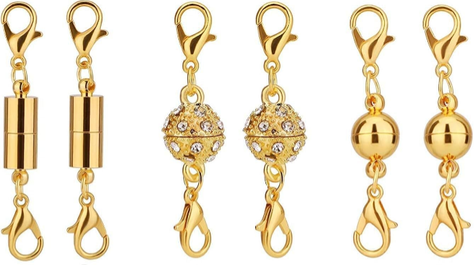 6PCS  Gold
