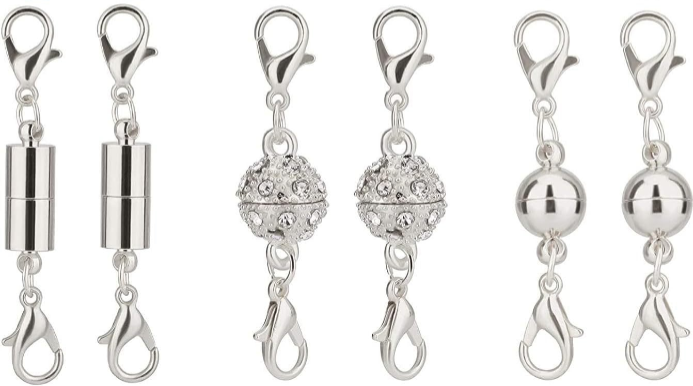 6PCS  Silver