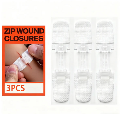 ⏰? Zip-Stitch Wound Closure Kit（1 Set 3 Pcs）