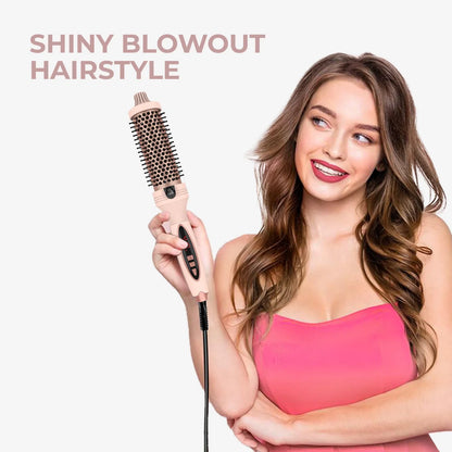 3-in-1 Pro Negative Ion Two PTC Heaters Thermal Brush