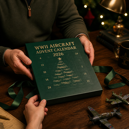 2026 Aircraft Advent Calendar World War II Plane
