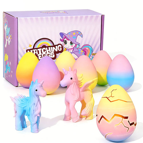 🦄 Magical Hatching Unicorn Eggs (6-Pack)