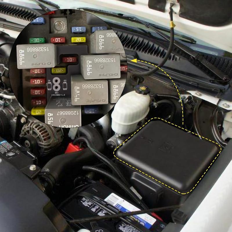 6 High Mod, Light Module for Fog Lights&Low Beams&High Beams Lamp on Simultaneously