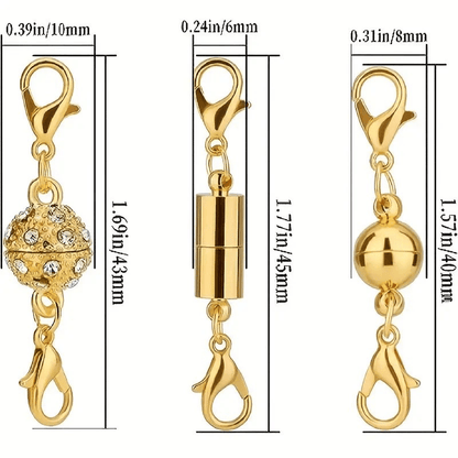 🔥Magnetic Necklace Clasps and Closures    1 Set ( 6 PCS )