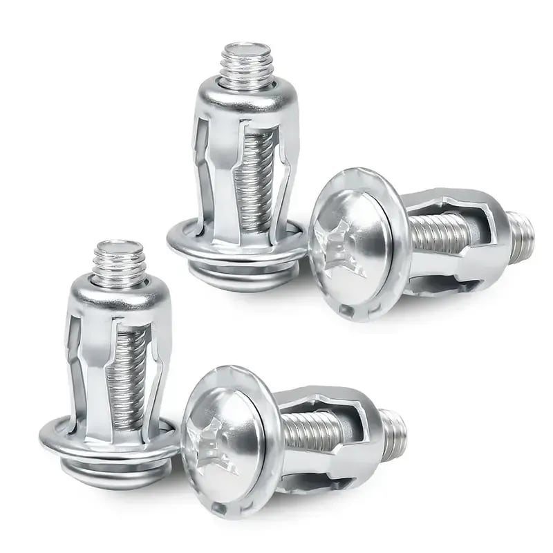 🔩 30PCS/90PCS Button Rivet Locking Nuts Set