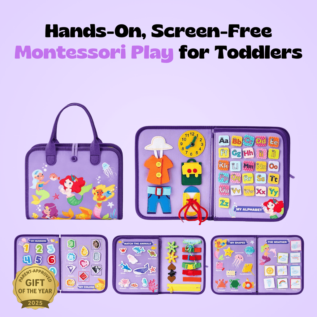 Tiktrove Montessori Busy Board