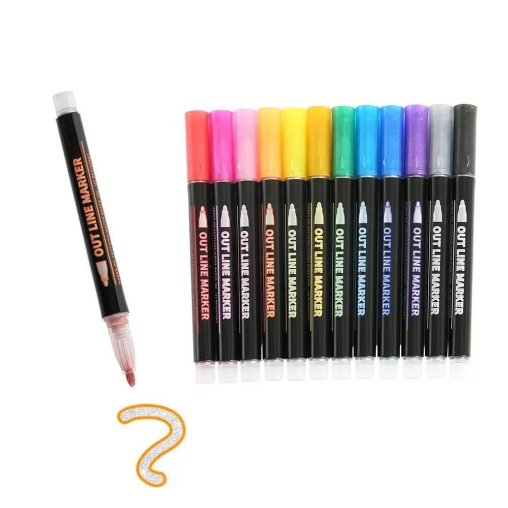 🎁Best Gift🎅Marker Pen for Highlight  （12 colors）