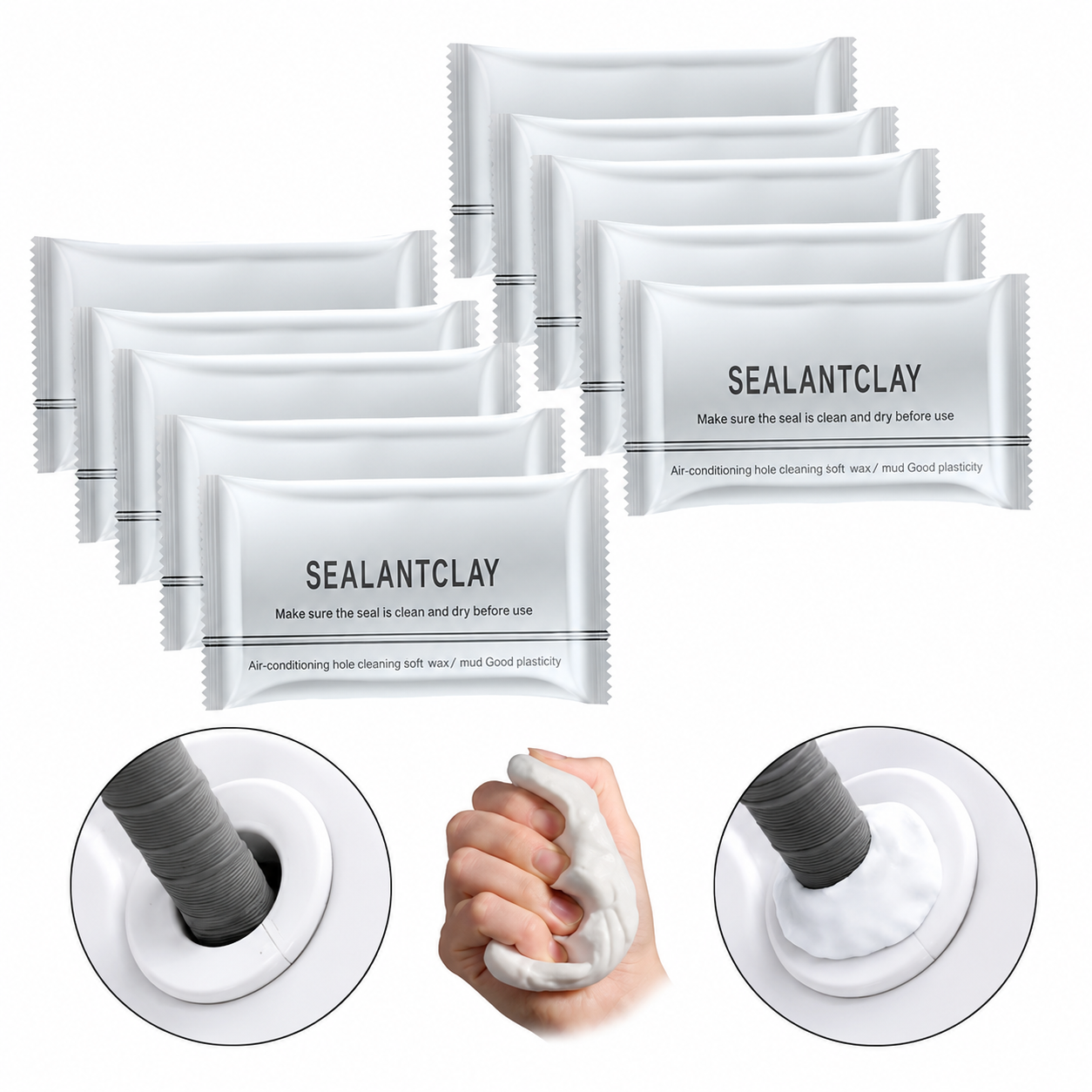 Multi-Purpose Wall & Pipe Sealing Clay