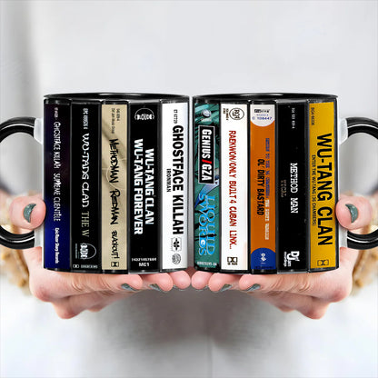 TIKTROVE retro music cassette mugs