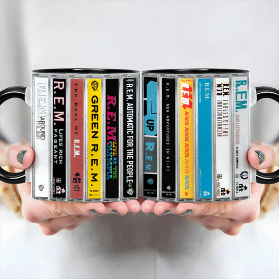 TIKTROVE retro music cassette mugs