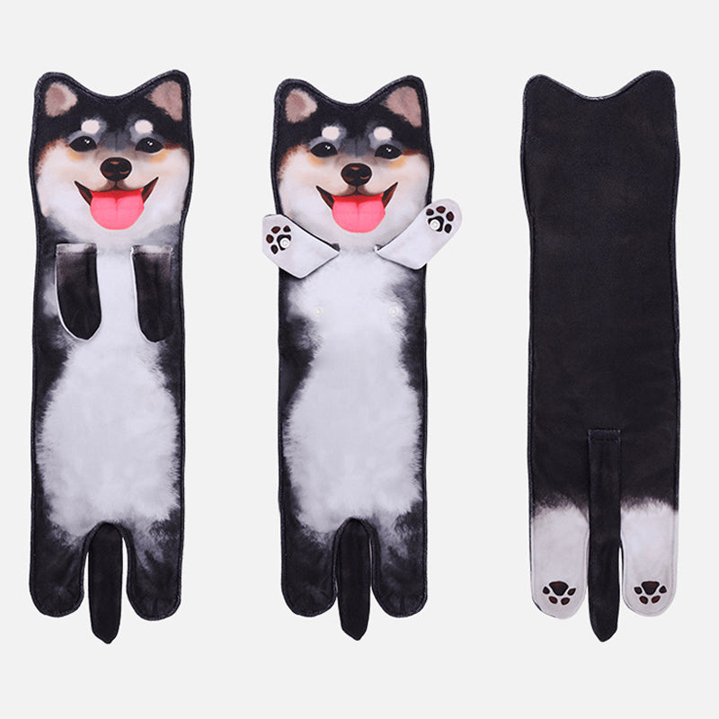 🎁 Early Christmas Sale🎅 Funny Cat Hand Towels