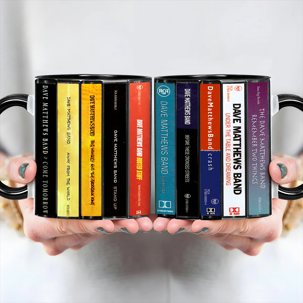 TIKTROVE retro music cassette mugs