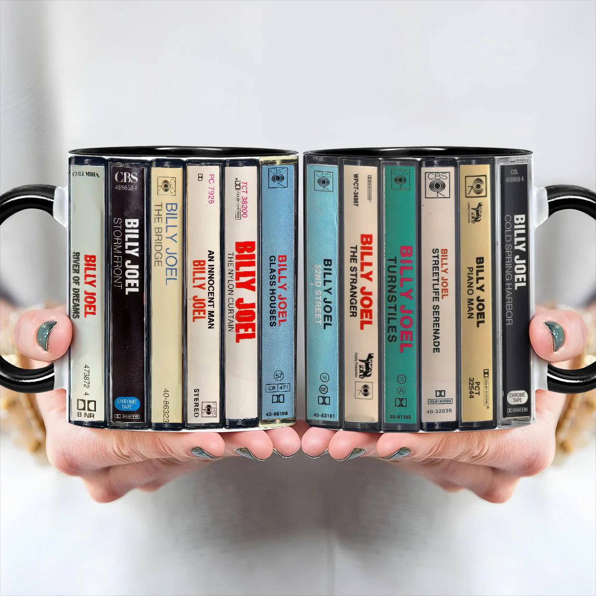 TIKTROVE retro music cassette mugs