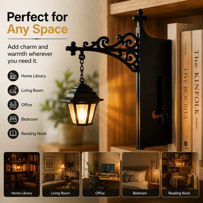 Library Lantern-Decorative Bookshelf Lighting