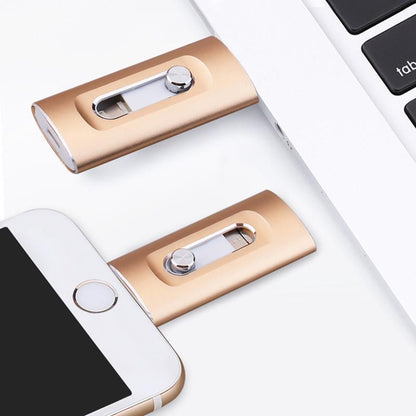 3 in 1 Flash Drive, Portable High Speed USB 3.0 Memory Storage