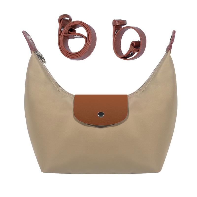 ⚡🔥Fashion Crescent Bag Lightweight Durable Nylon Handbag with Adjustable Strap Satchel