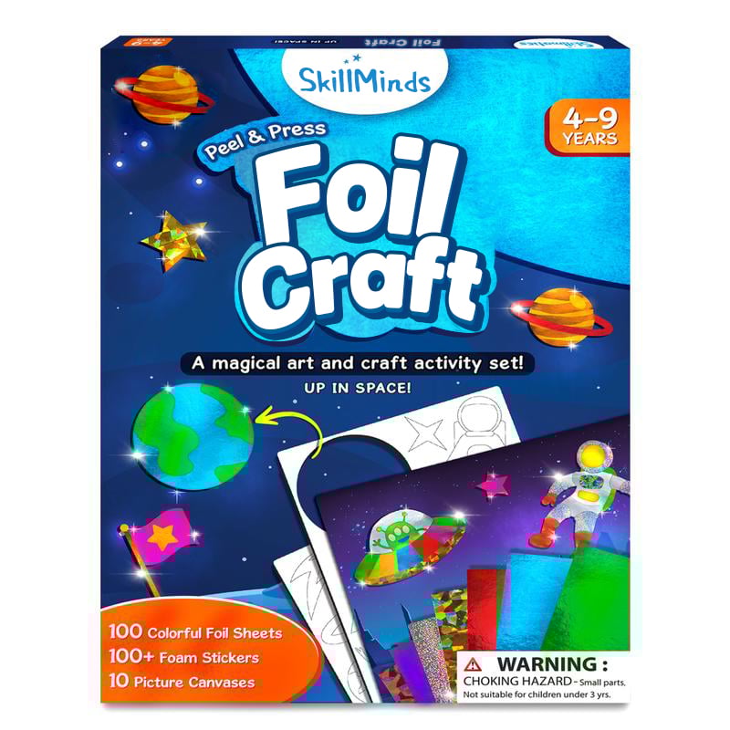 Foil Art & Craft Activity 🤲💓No Mess Art Kit