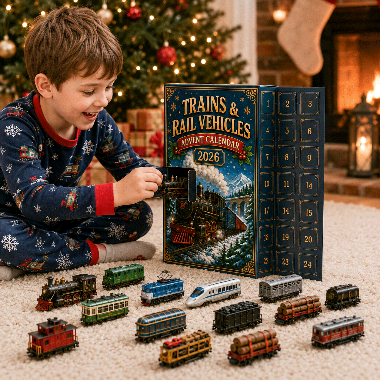 🚂Trains & Rail Vehicles Advent Calendar 2026
