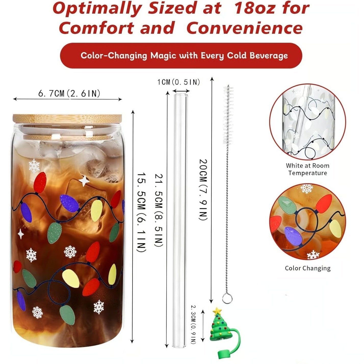 ❤️Hot Sale -🎅🎄Color Changing Christmas Cup