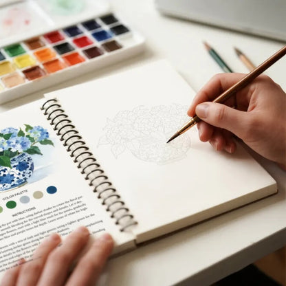 🔥🖼️Beginner-Friendly💕 Watercolor Workbook