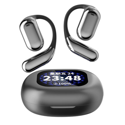 🔥⏰True Powerful Bluetooth 5.4 Open Ear Earbuds, IPX5 Waterproof