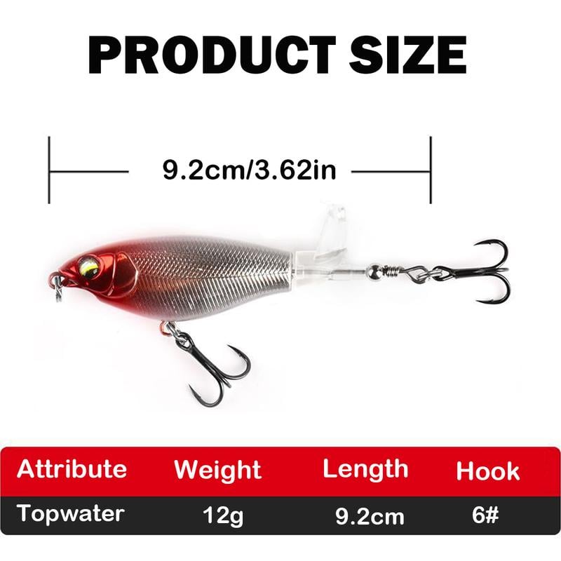 ✨🔥5PCS-Top Floating Swimming Water Bass Fishing Lures