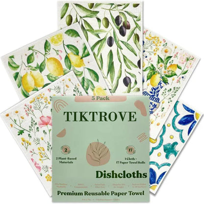 Dishcloths for Kitchen & Cleaning | 5 Pack