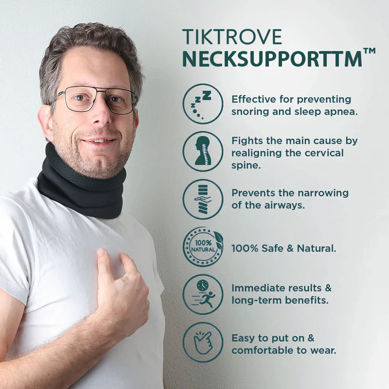 TIKTROVE NeckSupport  - Never snore again